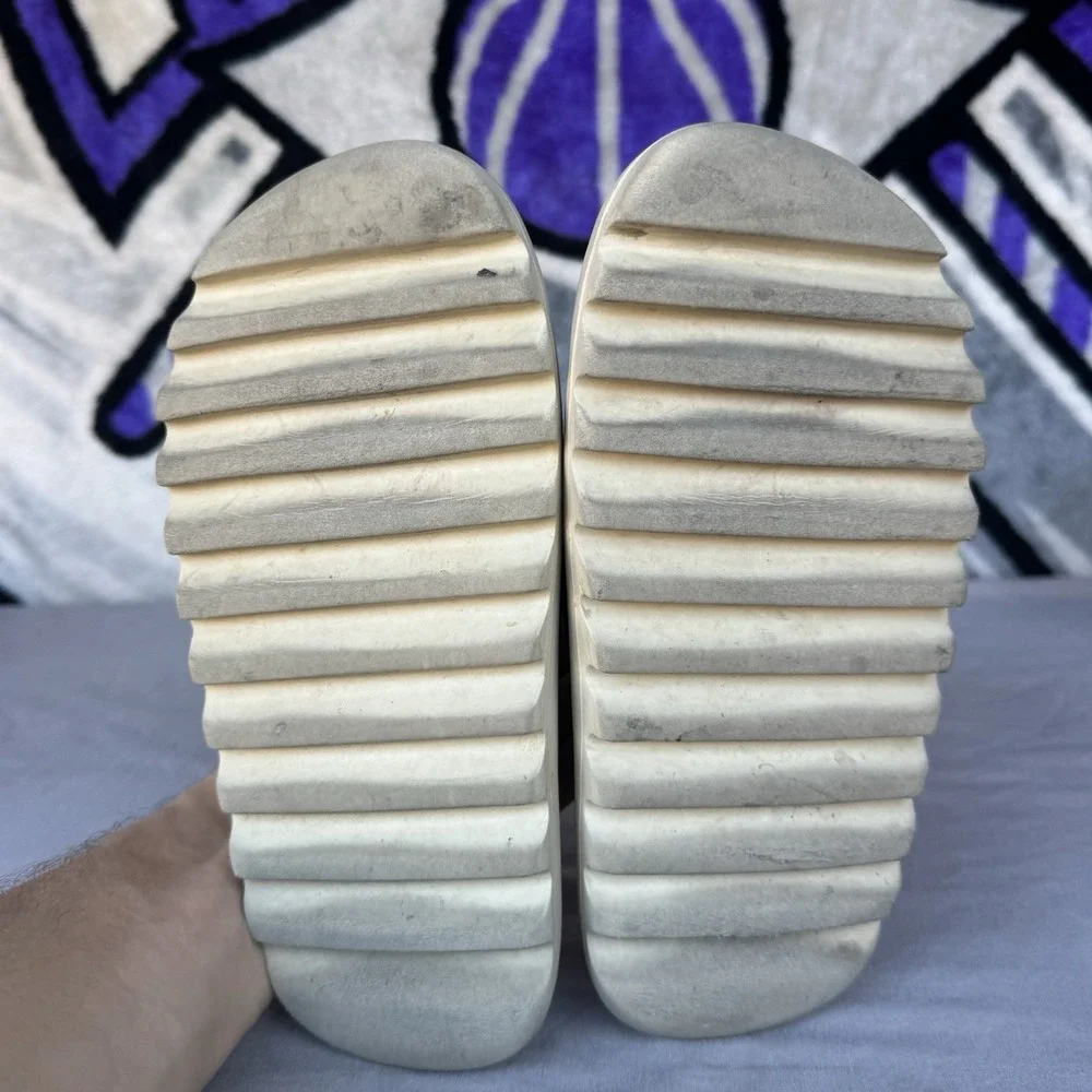 Size 6 - Adidas Yeezy Slide Bone Original Comfort Foam Sandals Slip-On‎